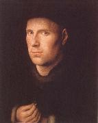 Jan Van Eyck Portrait of Jan de Leeuw oil painting artist